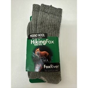 Fox River Hiking Fox Trailmaster Merino Wool Boot Socks Olive Green Size L